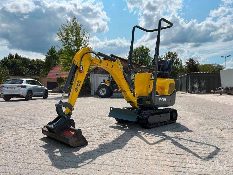 Wacker Neuson 803 حفارات زحافة