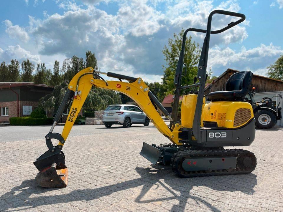 Wacker Neuson 803 حفارات زحافة