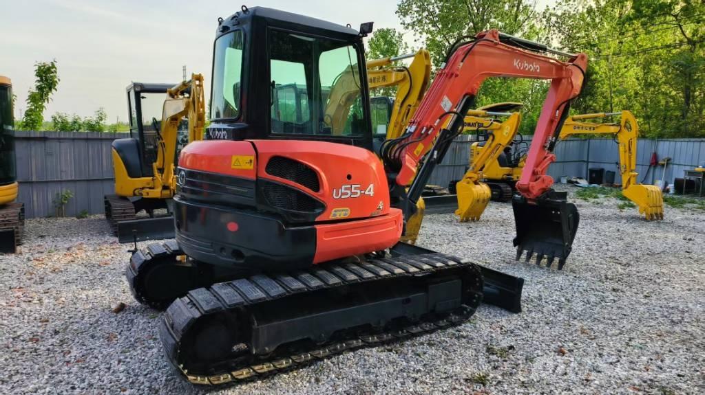 Kubota U 55-4 حفارات صغيرة أقل من 7 طن (حفارات صغيرة)