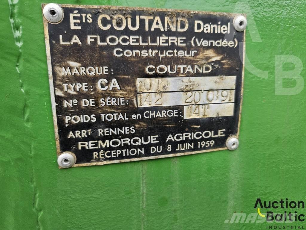  Coutand 10T مقطورات قلابة