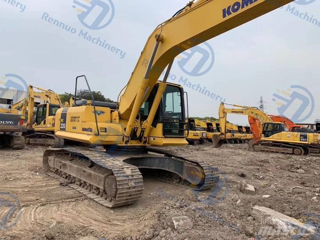 Komatsu PC220-7 حفارات زحافة