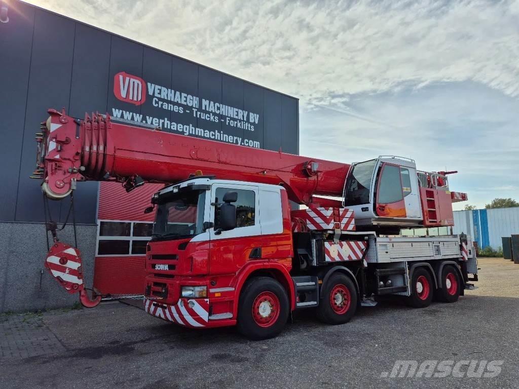 Scania p 380 رافعات صالحة لكل أنواع الطرق