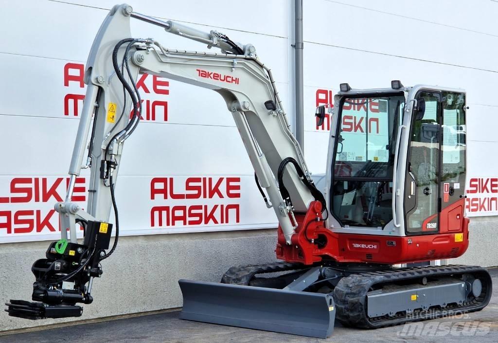 Takeuchi TB260 حفارات صغيرة أقل من 7 طن (حفارات صغيرة)