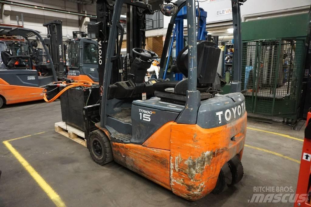 Toyota 8FBE15T شاحنات ذات رافعات شوكية تعمل بالكهرباء