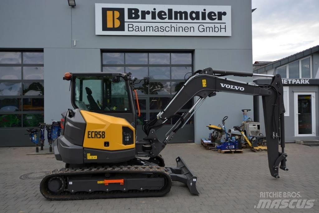 Volvo ECR 58 F حفارات صغيرة أقل من 7 طن (حفارات صغيرة)