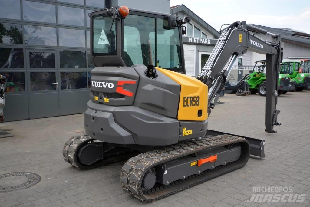 Volvo ECR 58 F حفارات صغيرة أقل من 7 طن (حفارات صغيرة)