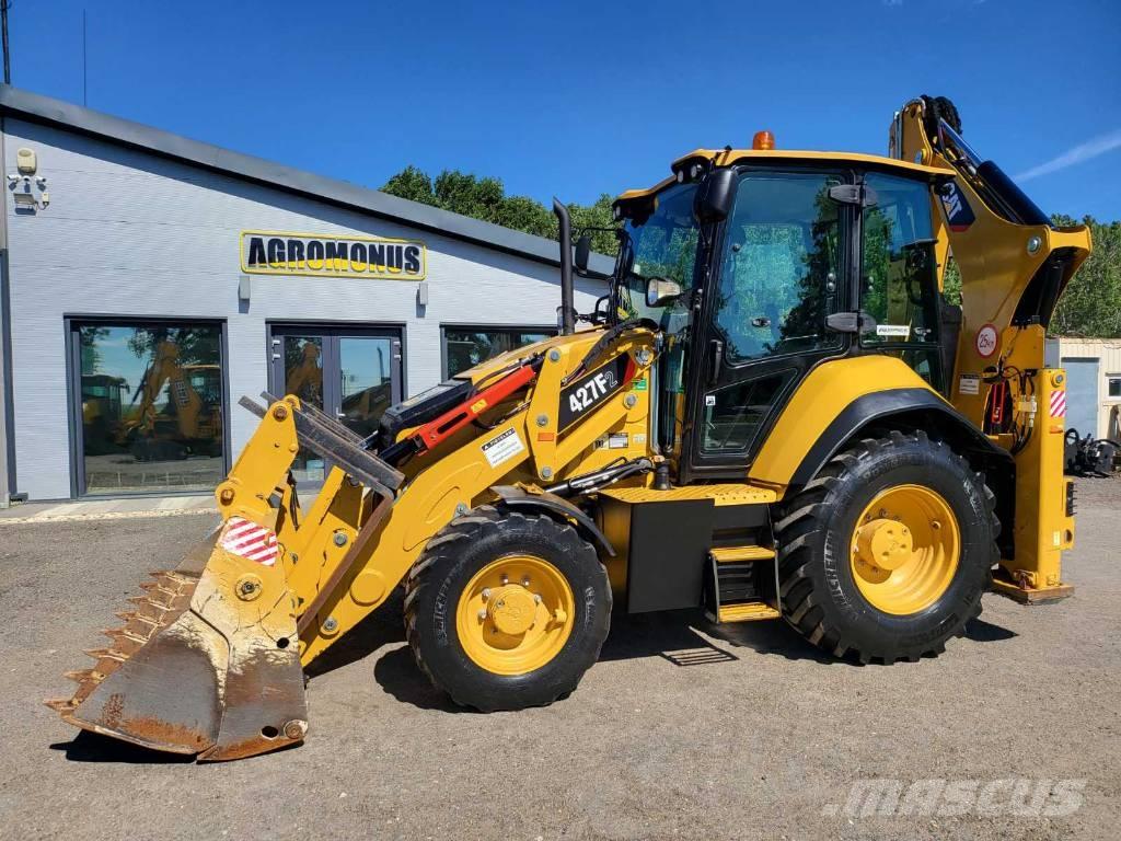 CAT 427 F 2 لوادر ذات جرافات عكسية