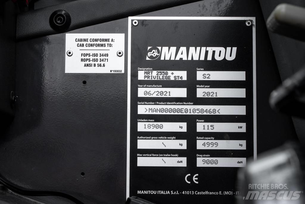 Manitou MRT 2550+ مناولات متداخلة