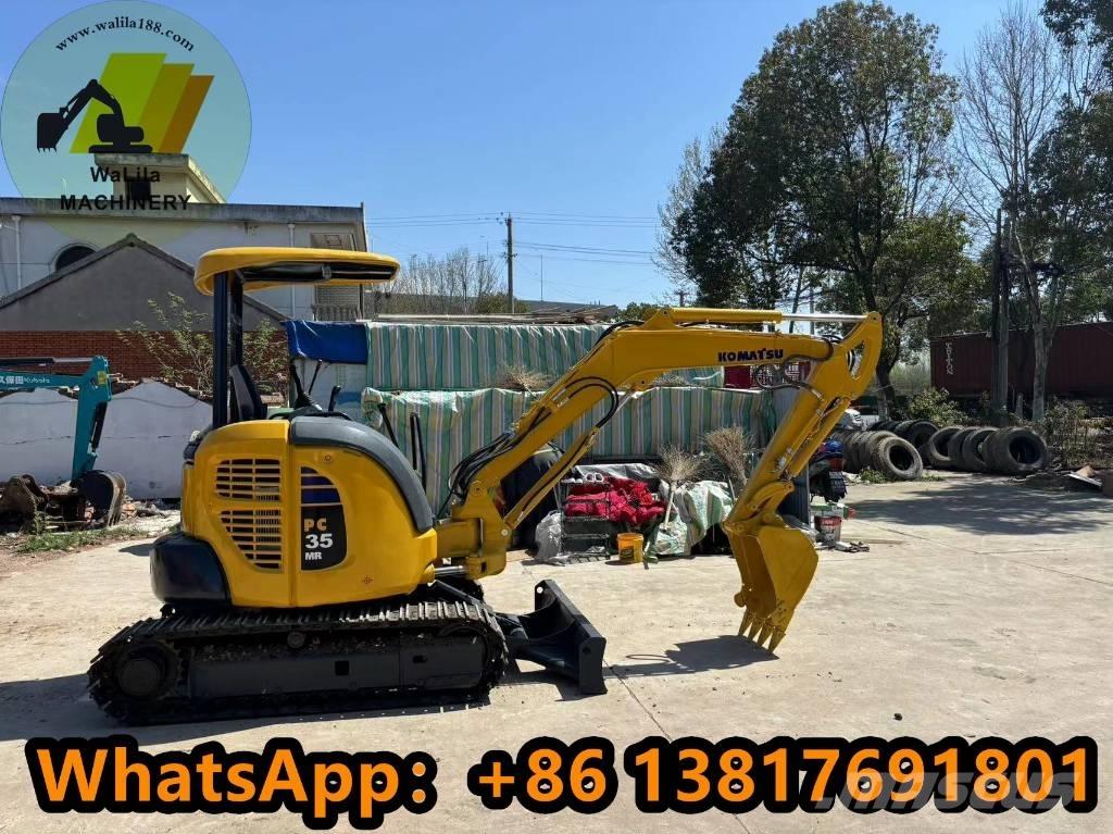Komatsu PC 35 MR حفارات صغيرة أقل من 7 طن (حفارات صغيرة)