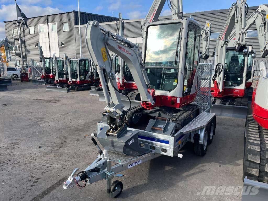 Takeuchi TB 216 حفارات صغيرة أقل من 7 طن (حفارات صغيرة)