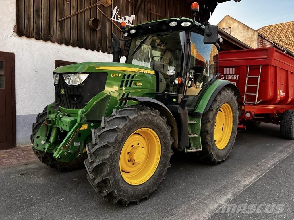 John Deere 6105R الجرارات