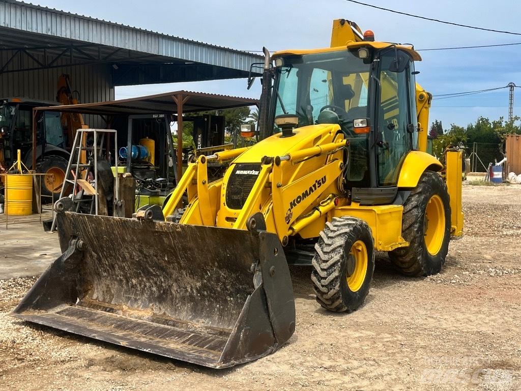 Komatsu WB 97 R-5 لوادر ذات جرافات عكسية