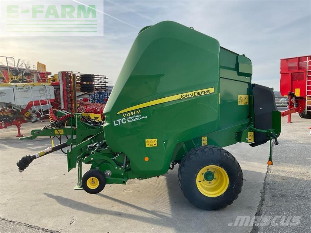 John Deere V451 M محزمات مربعة