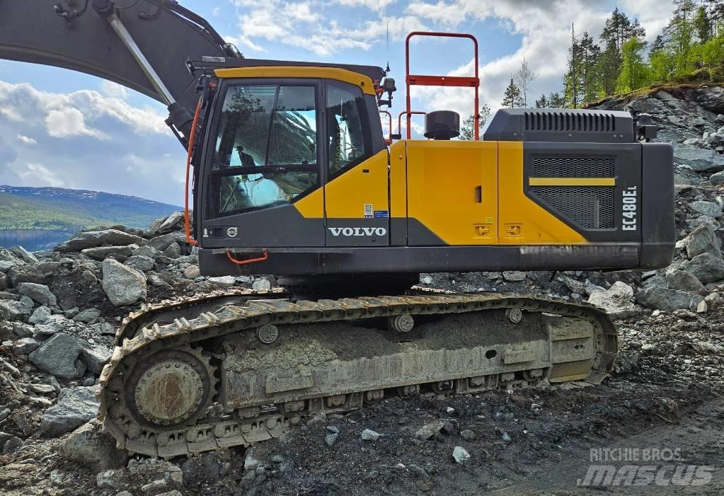 Volvo EC 480 E L حفارات زحافة