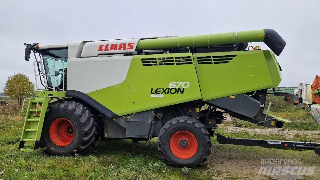 CLAAS Lexion 670 حصادات