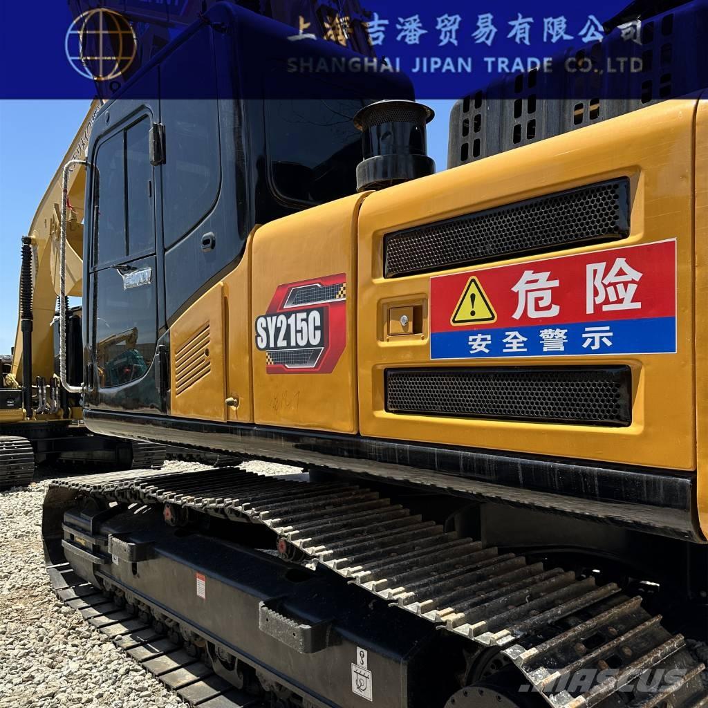 Sany SY 215 حفارات زحافة