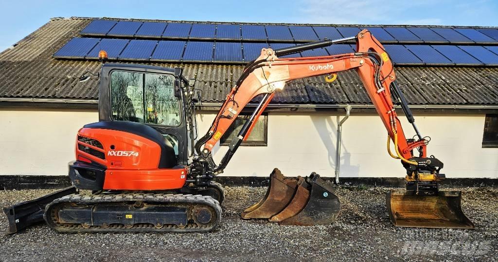 Kubota KX 057-4 حفارات صغيرة أقل من 7 طن (حفارات صغيرة)