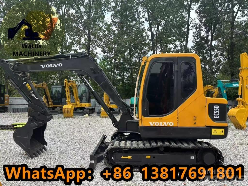 Volvo EC 55D حفارات صغيرة أقل من 7 طن (حفارات صغيرة)