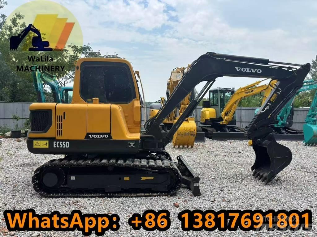 Volvo EC 55D حفارات صغيرة أقل من 7 طن (حفارات صغيرة)