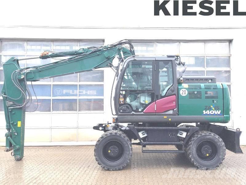 Hitachi ZX 140 W-6 حفارات بعجل