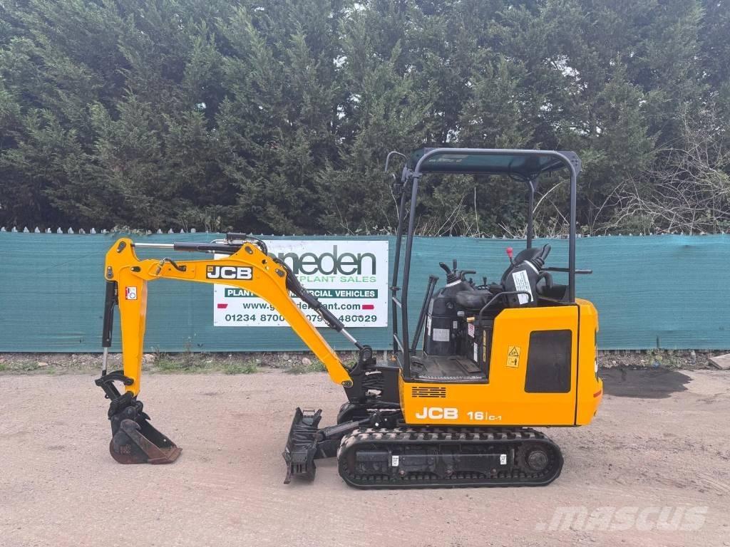 JCB 16 C-1 حفارات صغيرة أقل من 7 طن (حفارات صغيرة)