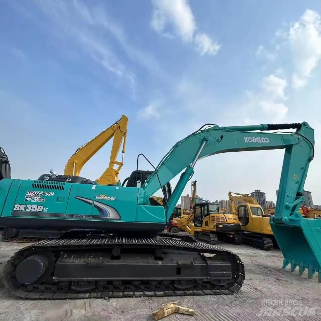 Kobelco SK 350 LC حفارات زحافة