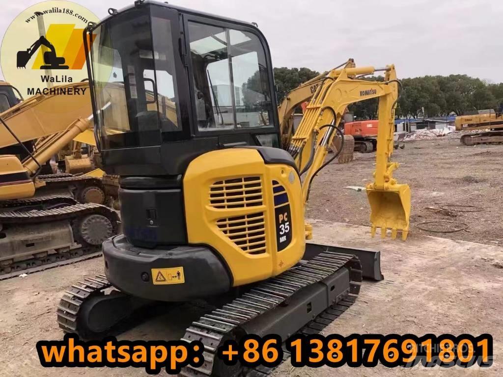 Komatsu PC 35 MR-2 حفارات صغيرة أقل من 7 طن (حفارات صغيرة)