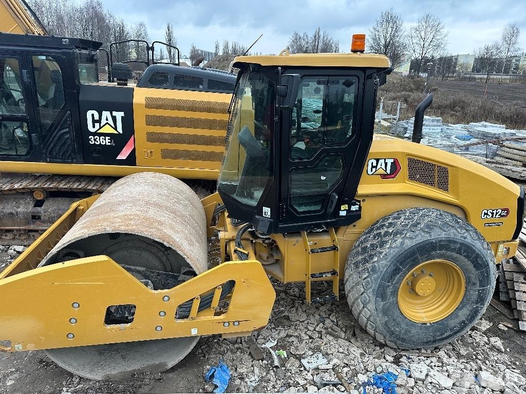 CAT CS 12 GC مداحل أحادية الأسطوانة