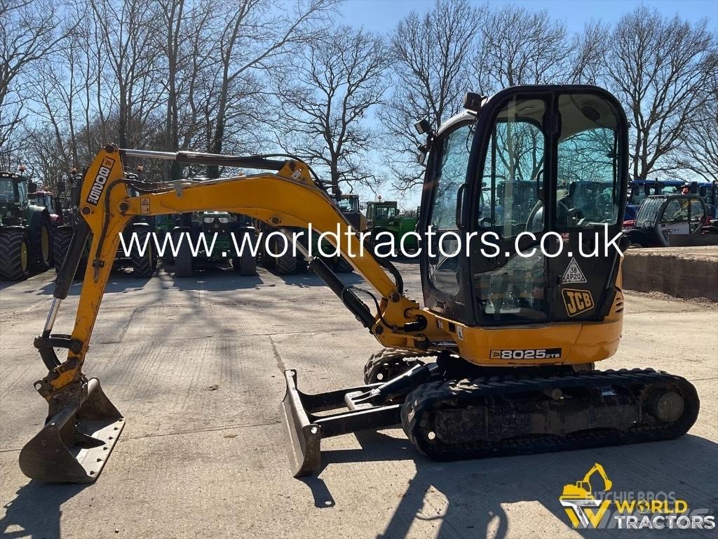 JCB 8025 ZTS حفارات صغيرة أقل من 7 طن (حفارات صغيرة)