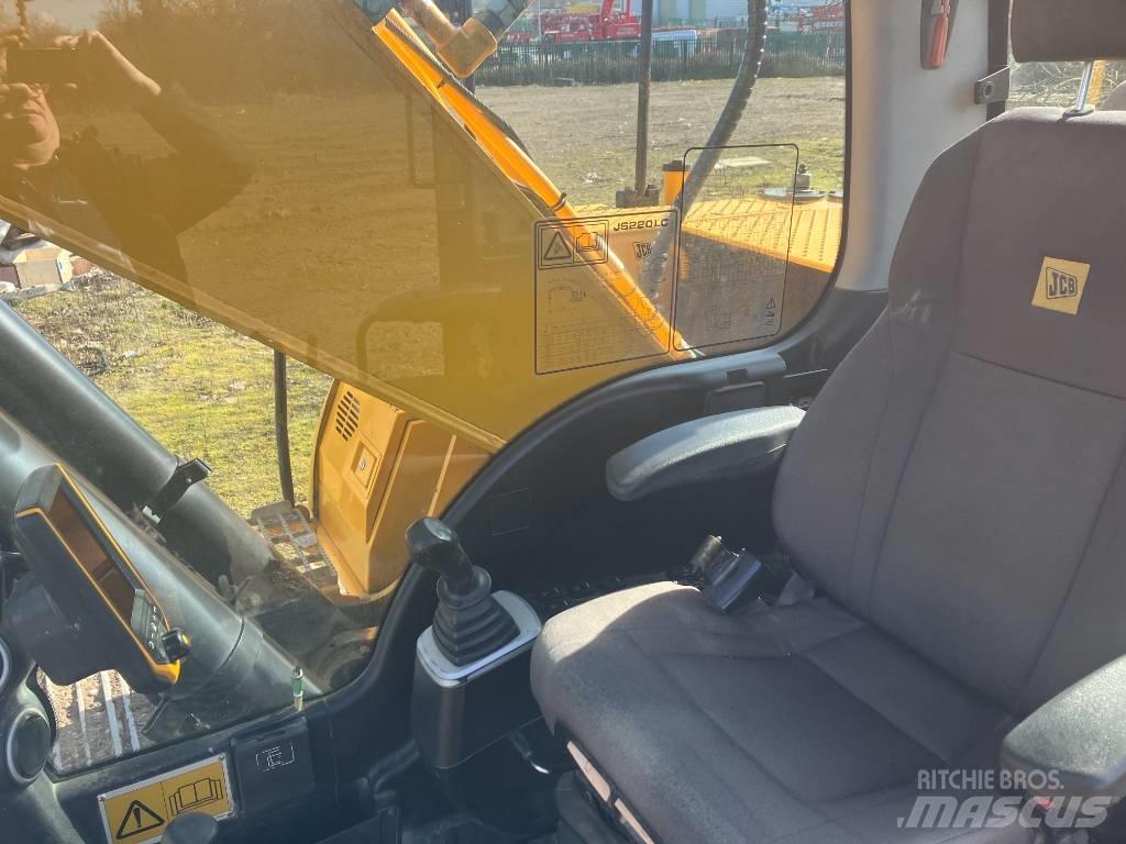 JCB JS 220 حفارات زحافة