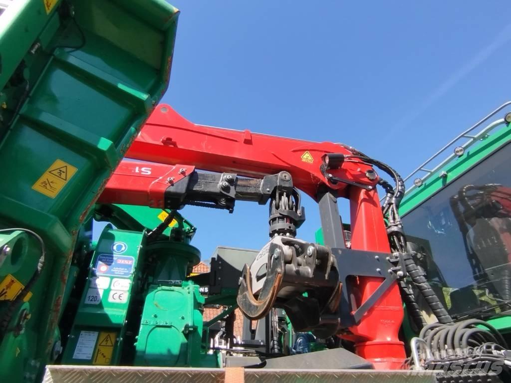 JENZ HEM 583 R-Truck ماكينات تقطيع أخشاب الحراجة