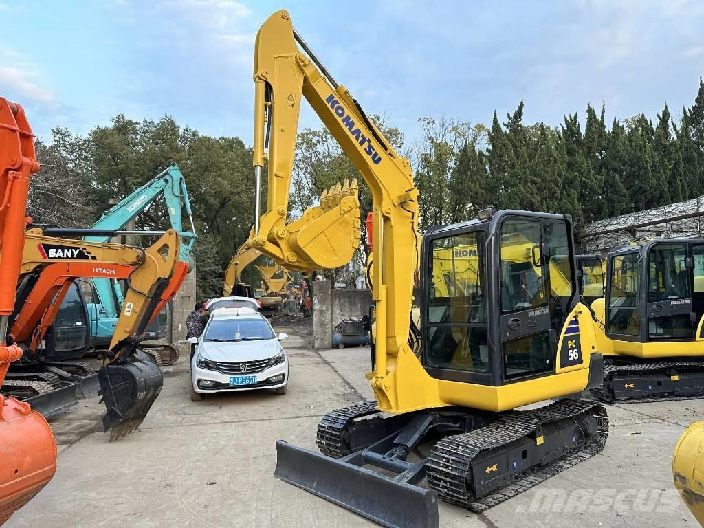 Komatsu PC56-7 حفارات صغيرة أقل من 7 طن (حفارات صغيرة)
