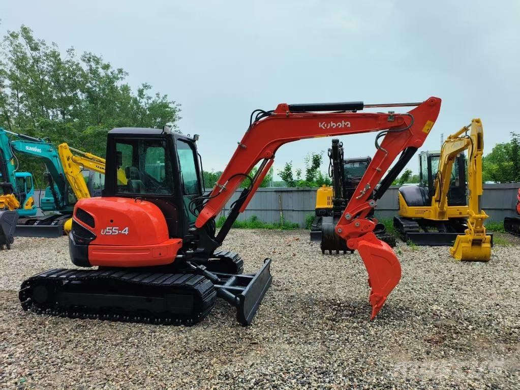 Kubota U 55-4 حفارات صغيرة أقل من 7 طن (حفارات صغيرة)