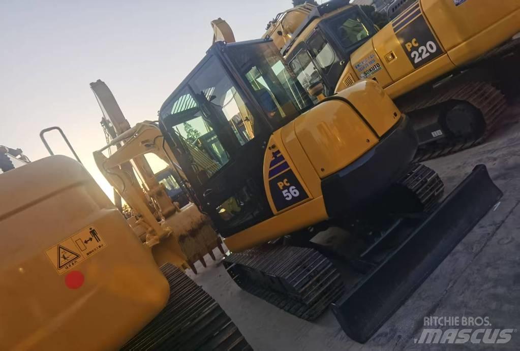Komatsu PC 56 حفارات صغيرة أقل من 7 طن (حفارات صغيرة)