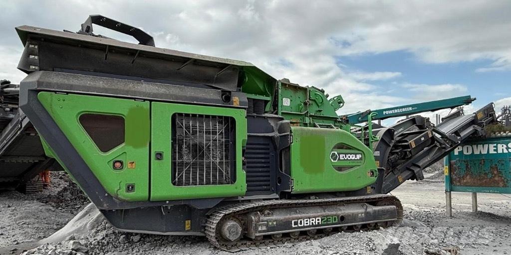 EvoQuip Cobra 230 الكسارات المتنقلة
