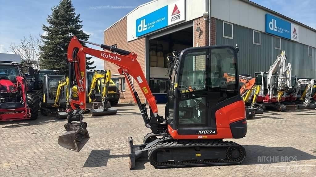 Kubota KX027-4 حفارات صغيرة أقل من 7 طن (حفارات صغيرة)