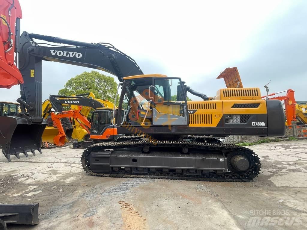 Volvo EC 480 D حفارات زحافة