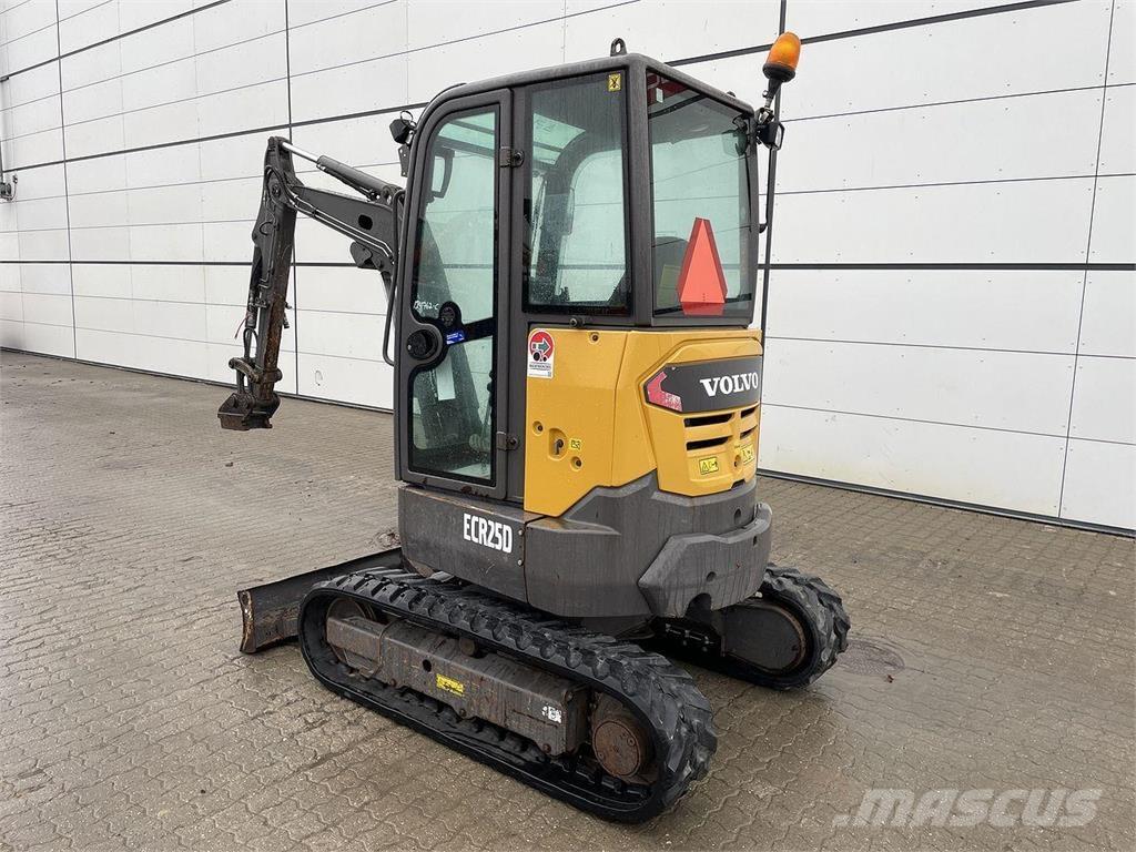 Volvo ECR25 حفارات بعجل