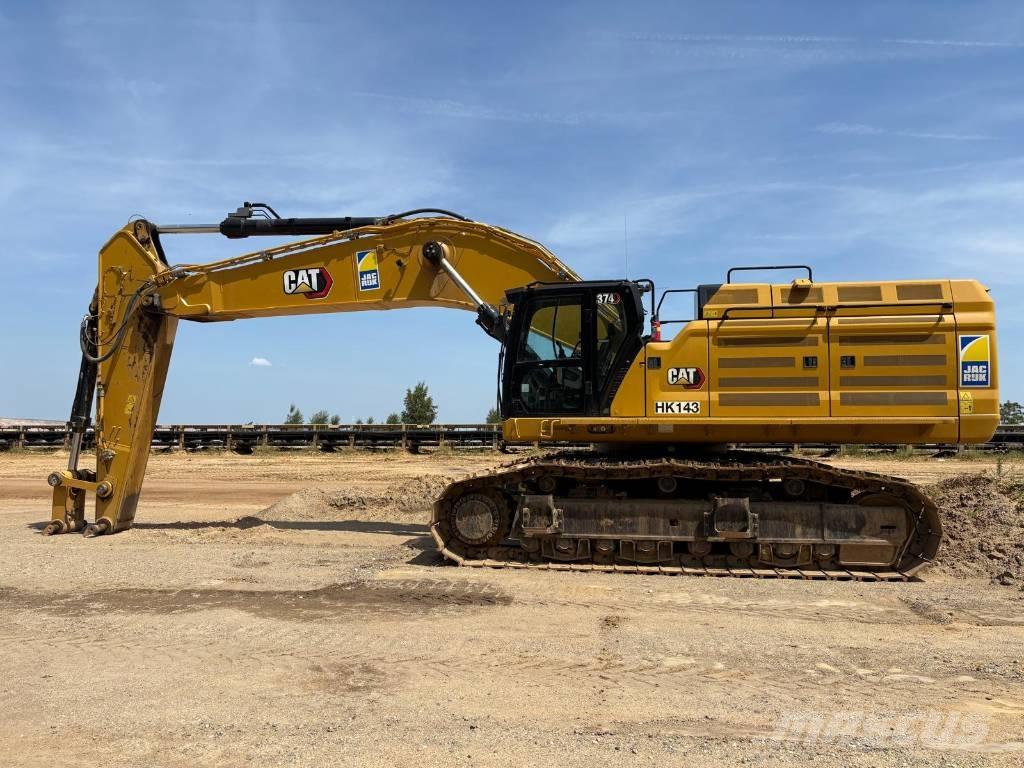 CAT 374 (On Transport) حفارات زحافة