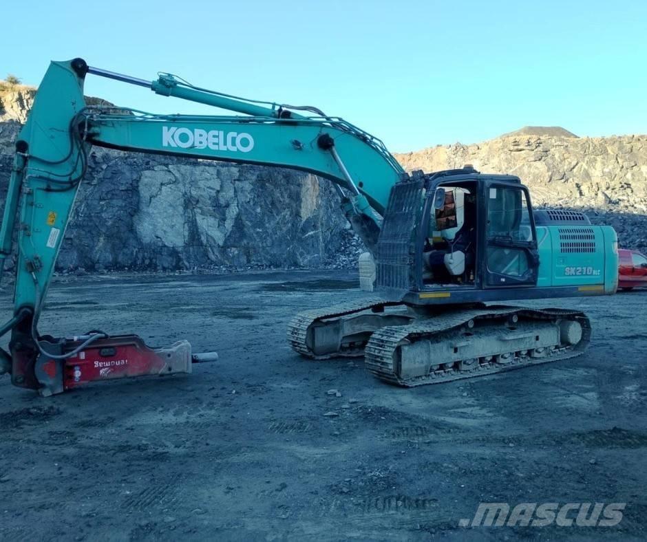 Kobelco SK210 N LC حفارات زحافة