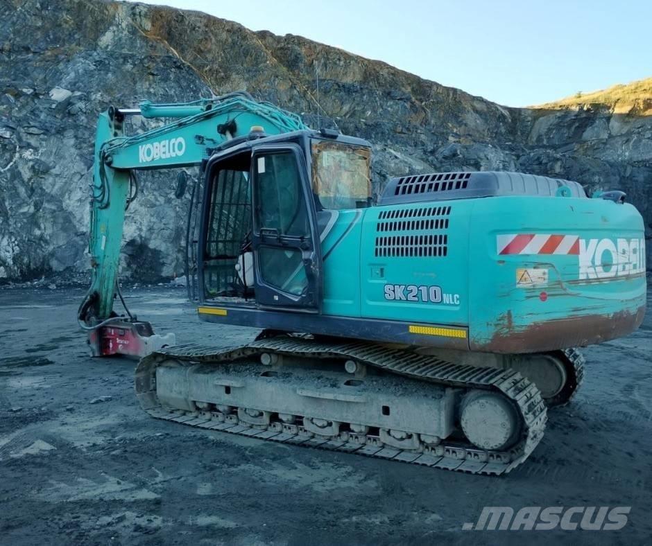 Kobelco SK210 N LC حفارات زحافة