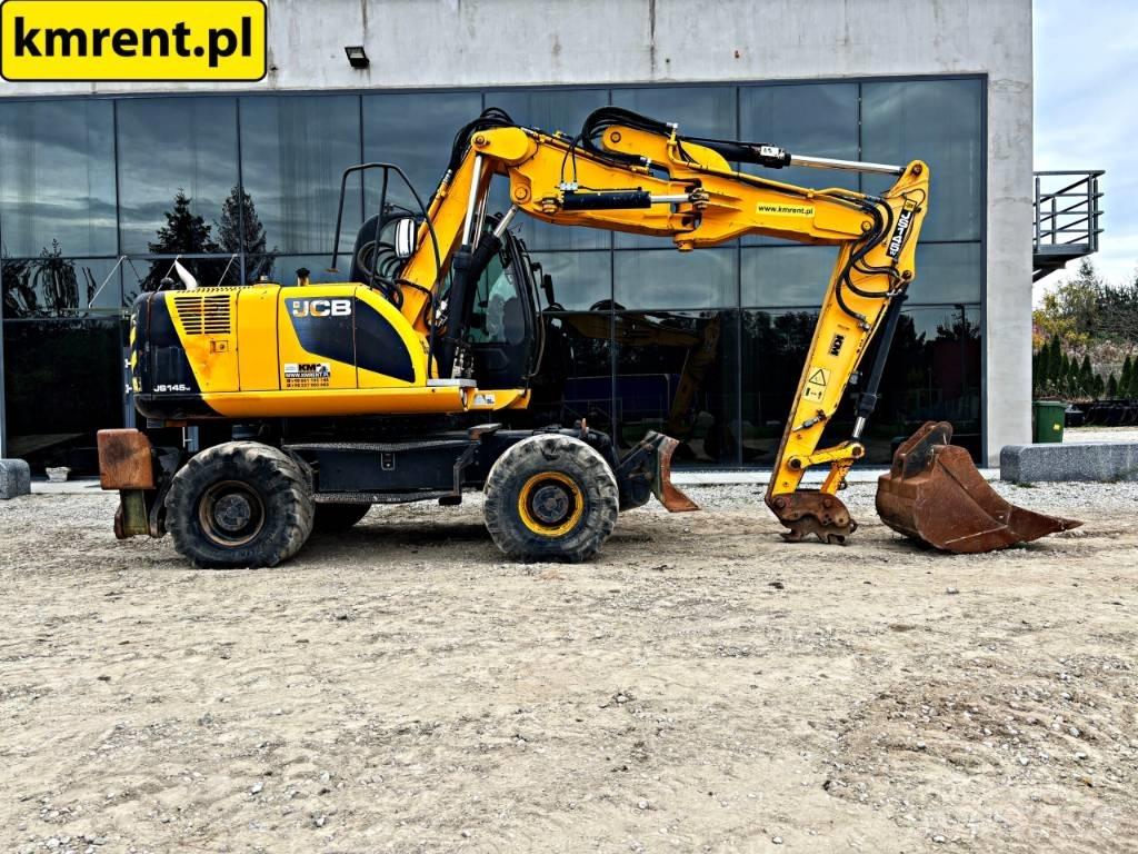 JCB JS 145 W حفارات بعجل