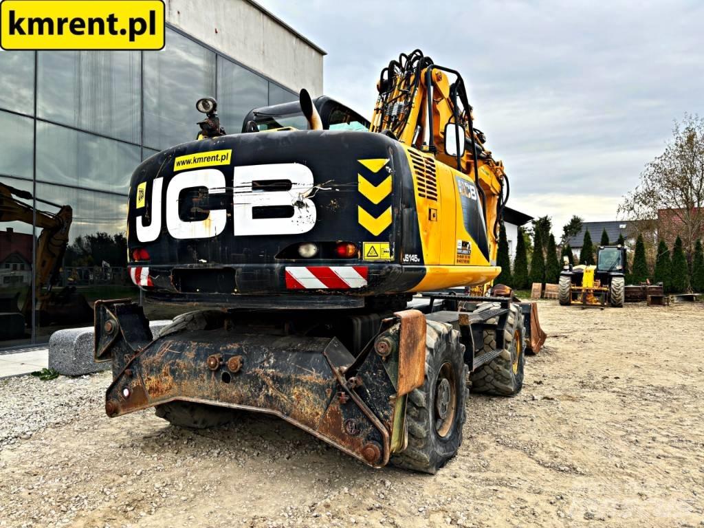 JCB JS 145 W حفارات بعجل