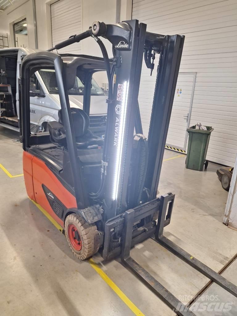 Linde E16 شاحنات ذات رافعات شوكية تعمل بالكهرباء