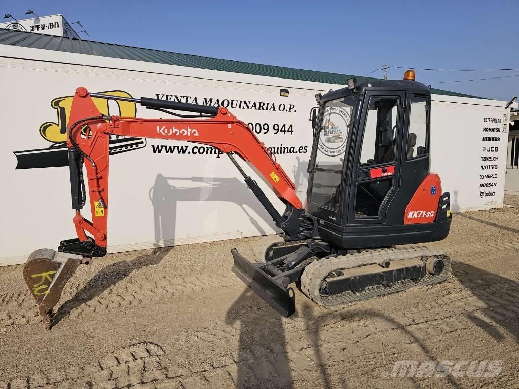Kubota KX 71-3 حفارات صغيرة أقل من 7 طن (حفارات صغيرة)