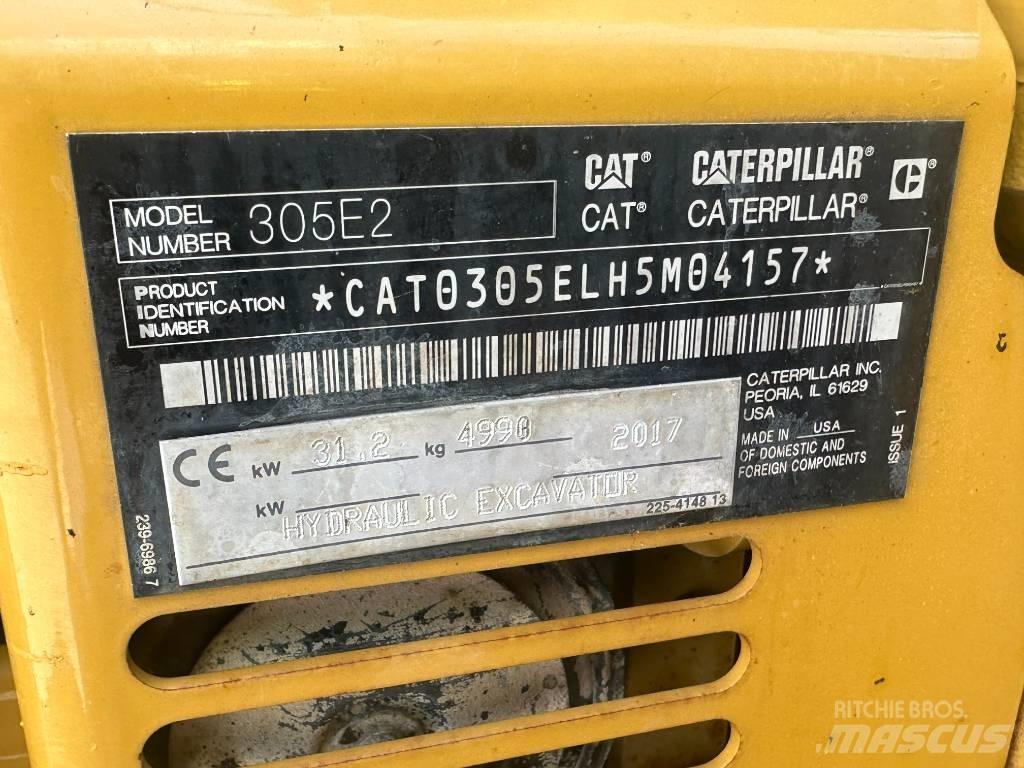CAT 305 E CR حفارات صغيرة أقل من 7 طن (حفارات صغيرة)