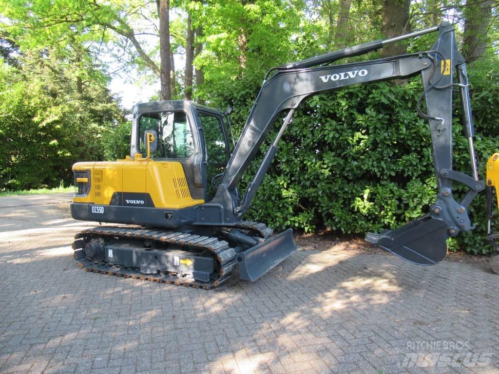 Volvo EC 55 D حفارات صغيرة أقل من 7 طن (حفارات صغيرة)