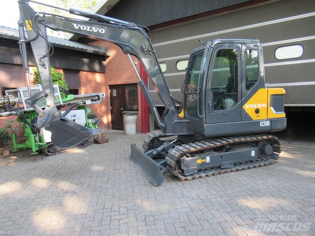 Volvo EC 55 D حفارات صغيرة أقل من 7 طن (حفارات صغيرة)