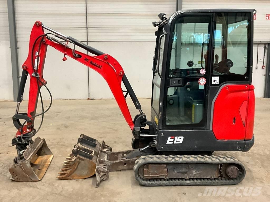 Bobcat E 19 حفارات صغيرة أقل من 7 طن (حفارات صغيرة)