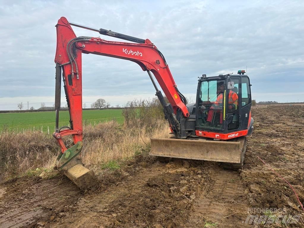 Kubota KX 80-4 حفارات وسط 7 طن - 12 طن